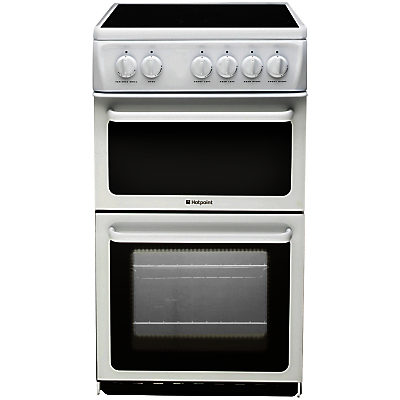 Hotpoint HAE51PS Electric Cooker, White